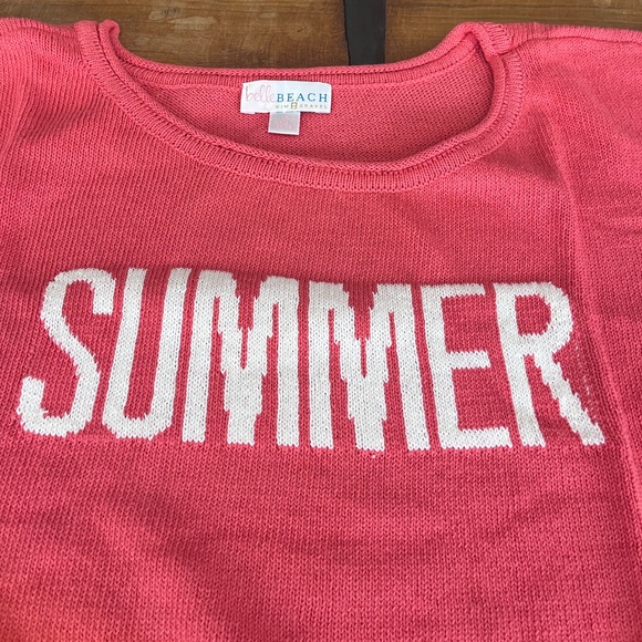 Belle by Kim Gravel Coral Knit Pullover - Picture 2 of 4